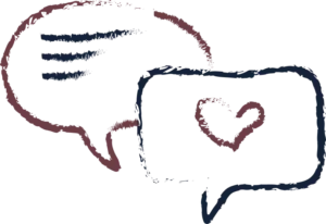 chat bubble pattern